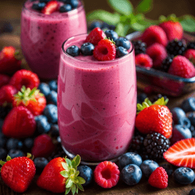 Berry boost smoothie Berry boost smoothie