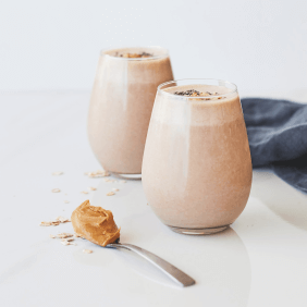 Nutty chocolate banana smoothie Nutty chocolate banana smoothie