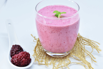 Raspberry razzamatazz smoothie Raspberry razzamatazz smoothie