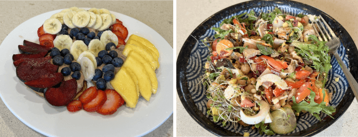 My post-workout meals